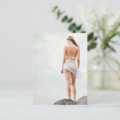 Bikini Beauty! Foto briefkaart (Staand voorkant)