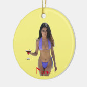 Bikini Beauty Thunder_Cove Keramisch Ornament (Links)
