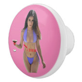 Bikini Beauty Thunder_Cove Keramische Knop (Rechts)