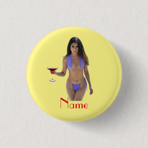 Bikini Beauty Thunder_Cove Ronde Button 3,2 Cm