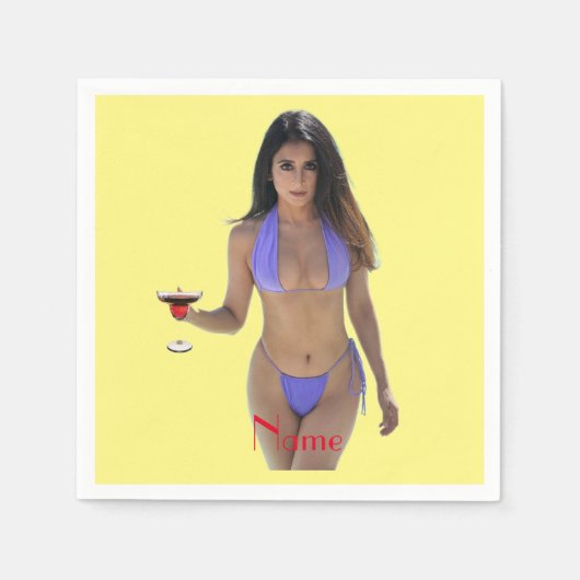 Bikini Beauty Thunder_Cove Servet (Voorkant)