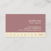 Bikini Brésil : Une carte perforée pour la cire (Dos)