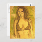 bikini briefkaart (Voorkant / Achterkant)