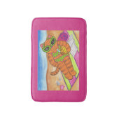 Bikini Cat Bathroom Rug Bath Mat (Voorkant Verticaal)