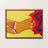 Bikini Gal Legpuzzel (Horizontaal)