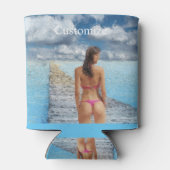 Bikini Girl Thunder_Cove Blikjeskoeler (Achterkant)