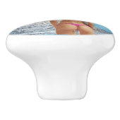 Bikini Girl Thunder_Cove Keramische Knop (Zijkant)