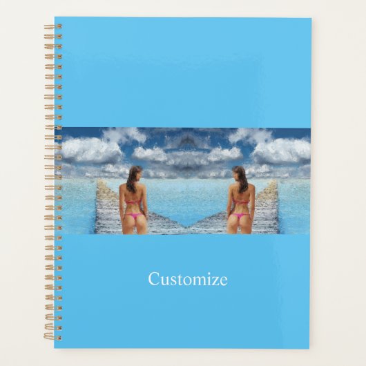 Bikini Girl Thunder_Cove Planner (Voorkant)