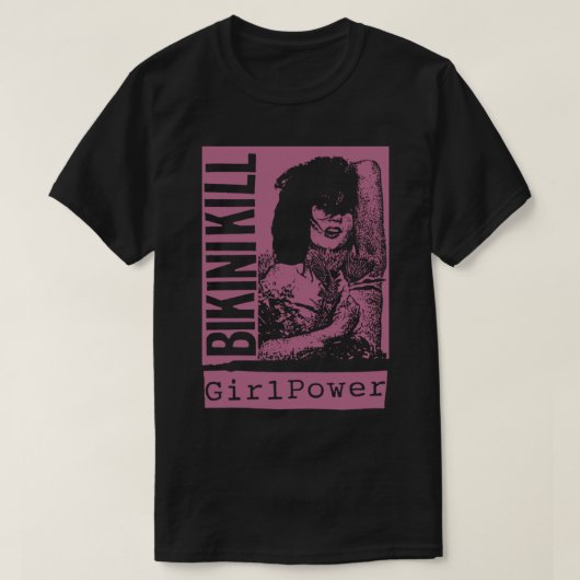 Bikini Kill - Girl Power Premium T-shirt (Design voorkant)