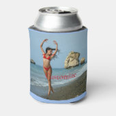 Bikini Model Dansend Thunder_Cove Blikjeskoeler (Blikje Achterkant)