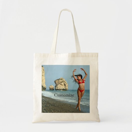Bikini Model Dansend Thunder_Cove Tote Bag (Voorkant)