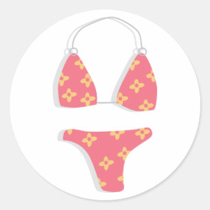 Bikini Ronde Sticker