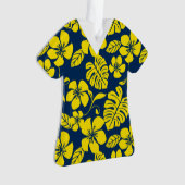BIKINI ROSE (BLEU FONCÉ/JAUNE) Vêtements de travai (devant)