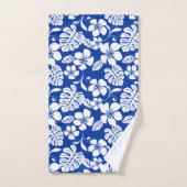 BIKINI ROSE (BLEU ROYAL) (Serviette à main)