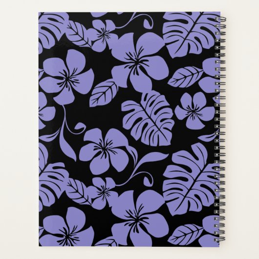 BIKINI ROSE (NOIR//LAVENDER) (Dos)