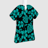 BIKINI ROSE (NOIR/TURQUOISE) (devant)