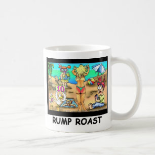 Bikini Rump Roast Grappige Offbeat T-shirts & Cade Koffiemok