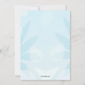 Bikini Schoonheid Uitnodiging (Achterkant)