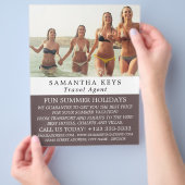 Bikini Vacation, Travel Agent Advert Flyer (Hand)