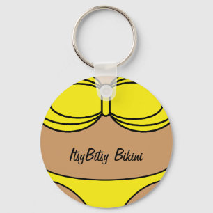 Bikini Yellow Sleutelhanger