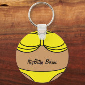 Bikini Yellow Sleutelhanger (Voorkant)