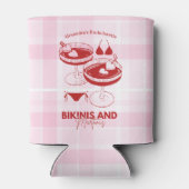 Bikini's en Martinis Bachelorette Blikjeskoeler (Achterkant)