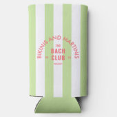 Bikinis En Martinis De Bach Club Groene Streep (Achterkant)