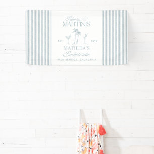 Bikinis en martinis Elegante  vrijgezellenfeest Spandoek