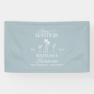 Bikinis en martinis Elegante vrijgezellenfeest Spandoek