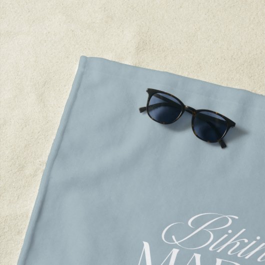 Bikinis en martinis Elegante  vrijgezellenfeest Strandlaken (In situ)