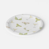 Bikinis & Martinis Bruidsfeest Jonggezellenfeest Papieren Bordje (Gekanteld)