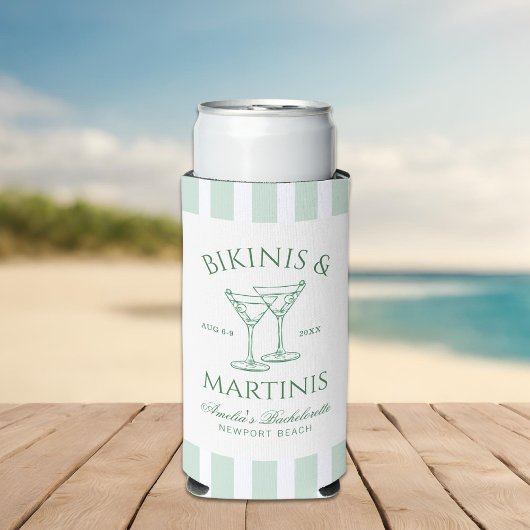 Bikini's & Martinis Groene Bachelorette