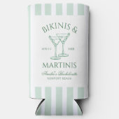 Bikini's & Martinis Groene Bachelorette (Voorkant)