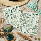 Bikinis & Martinis Programme de la soirée d'enterr