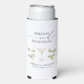 Bikini's & Martinis Vrijgezellenfeest Bachelorette (Seltzer Voorkant)