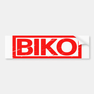 Biko Stamp Bumpersticker