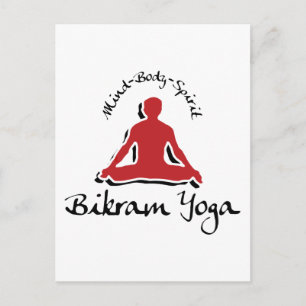 Bikram Yoga Gift Briefkaart