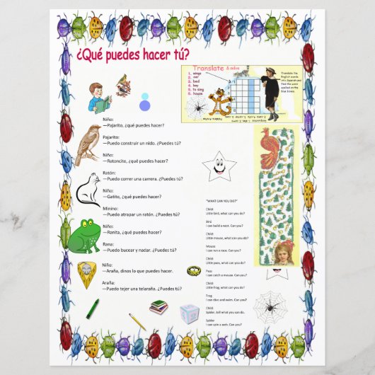 Bilaterale activiteiten voor kinderen (Voorkant)