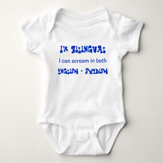 Bilaterale Baby Romper (Voorkant)
