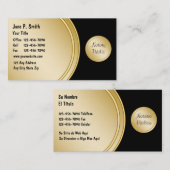 Bilaterale notionele Visitekaartjes (Voorkant / Achterkant)