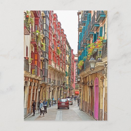 Bilbao. #19 Briefkaart (Voorkant)