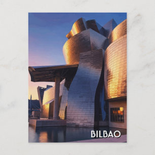 Bilbao Guggenheim Museum Reis Briefkaart