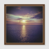 Bilbao | Lever Du Soleil Sur La Carte Magnétique O (Devant)