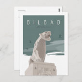 BILBAO Noordelijke Soul Edificio El Tigre Briefkaart (Voorkant / Achterkant)