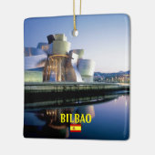 Bilbao Panorama keramiek Keramisch Ornament (Links)