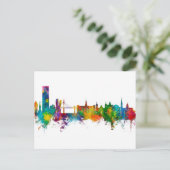 Bilbao Spain Skyline Briefkaart (Staand voorkant)