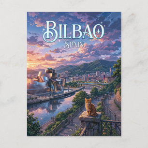 Bilbao Spanje Briefkaart