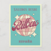 Bilbao Spanje España Retro  Briefkaart (Voorkant)