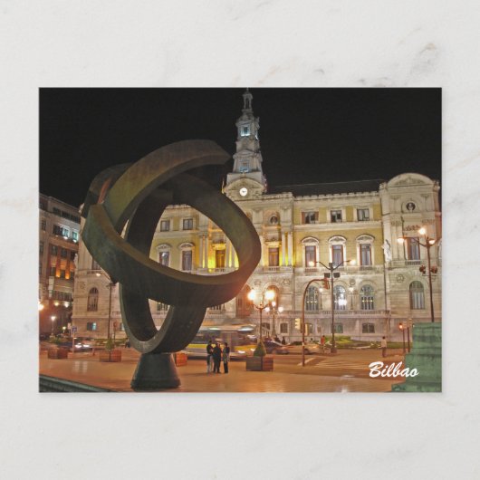 Bilbao Town Hall Briefkaart (Voorkant)