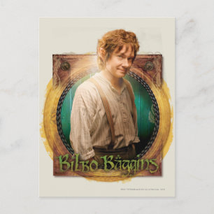 BILBO BAGGINS™ Character met naam Briefkaart